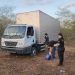 Após assalto, vítimas ficam 14 horas amarradas e caminhão é localizado