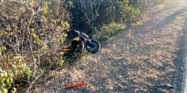 Motociclista perde o controle e morre em acidente na BR-405 em Apodi