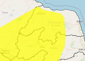Inmet emite alerta de vendaval e ventos costeiros para o RN