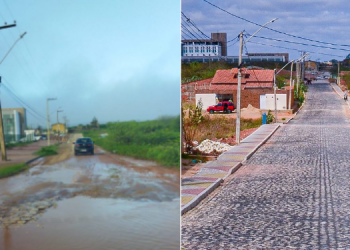 Rua que liga Conjunto Vingt Rosado ao Hospital da Mulher é pavimentada