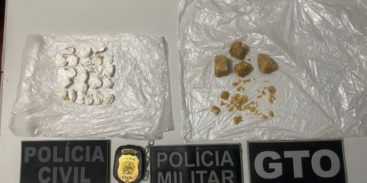 Homem é preso em flagrante e drogas apreendidas em Jardim de Piranhas