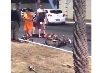 Músico que teve perna amputada em acidente na João da Escóssia recebe alta; Veja vídeo  