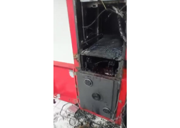 Homens fortemente armados arrombam caixa eletrônico em Assú; veja vídeo 