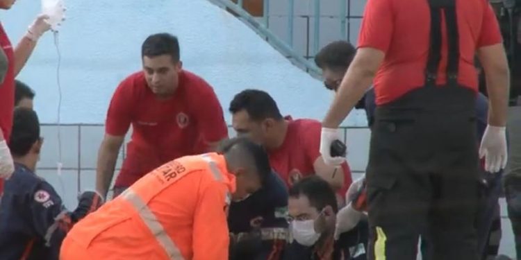 Criança vítima de afogamento segue internada em estado grave