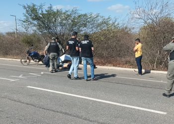 Tornozelado é assassinado a tiros às margens da RN-013