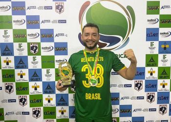Mossoroense Renato Neto conquista Copa América de Handebol Master
