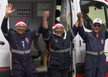 Profissionais de serviços essenciais passam Natal se dedicando a cuidar do próximo