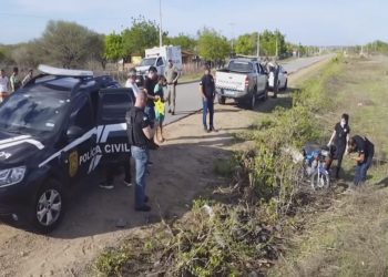 Idoso morre após cair de moto na RN-117