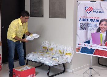 Campanha Anjos da Educação da OAB Mossoró arrecada material escolar para crianças