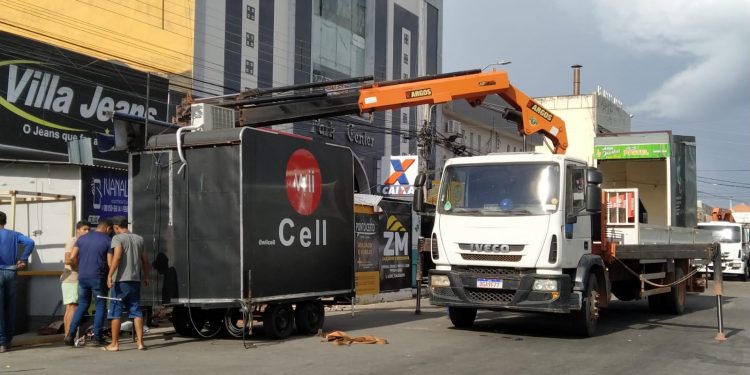 Ambulantes de Mossoró são realocados para construção do Centro Comercial