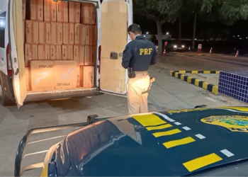Polícia do RN apreende carga de cigarros contrabandeada avaliada em R$ 245 mil 