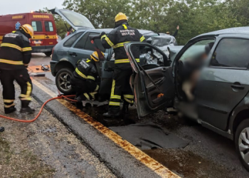 Quatro pessoas morreram em acidente na BR-405 em Governador Dix-Sept Rosado