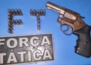 Homem é preso após ameaçar esposa e filho em Tibau  