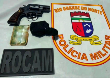 Homem é preso por porte ilegal de arma no Belo Horizonte em Mossoró 