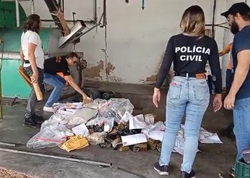 Polícia Civil queima mais de 130 kg de drogas apreendidas em Mossoró