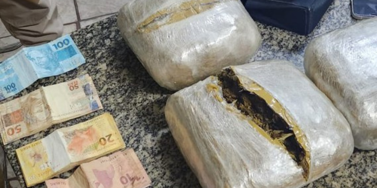 Homem é preso com três quilos de maconha em Mossoró