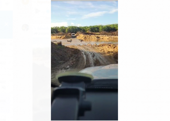 IDEMA informa que não houve fiscalização para barrar desvio na BR 304