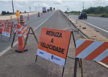 DNIT realiza manutenção de Viaduto do Santa Delmira e anuncia interdições