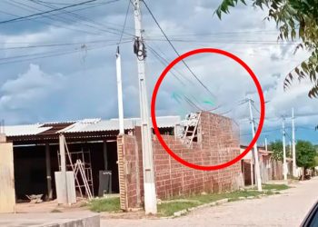 Homem morre após cair de telhado enquanto trabalhava em Felipe Guerra