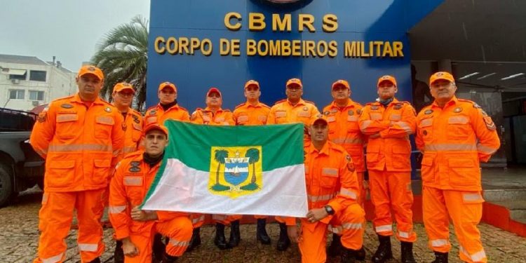 Força-tarefa de Bombeiros do RN chega ao Rio Grande do Sul