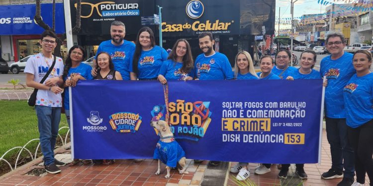 Blitz educativa marca início da segunda edição da campanha “São João sem Rojão” em Mossoró