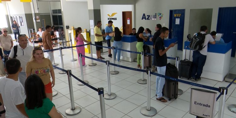 Cancelamento de voo da Azul gera transtornos no Aeroporto de Mossoró nesta terça-feira (14)