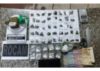 Polícia apreende drogas e prende suspeito durante abordagem no Santo Antônio