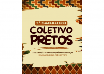 Evento gratuito, voltado para a comunidade negra, ocorre na próxima terça-feira (2) na calçada da Ébanos