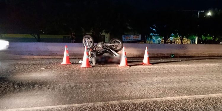 Acidente próximo à rodoviária, na BR 304, deixa uma pessoa morta 