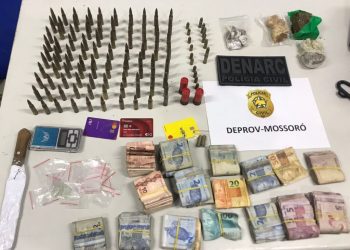 Polícia Civil apreende drogas, armas e munições em operação no Vingt Rosado 