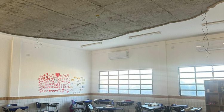 Após desabamento de teto em escola estadual de Frutuoso Gomes, Secretaria de Educação emite nota