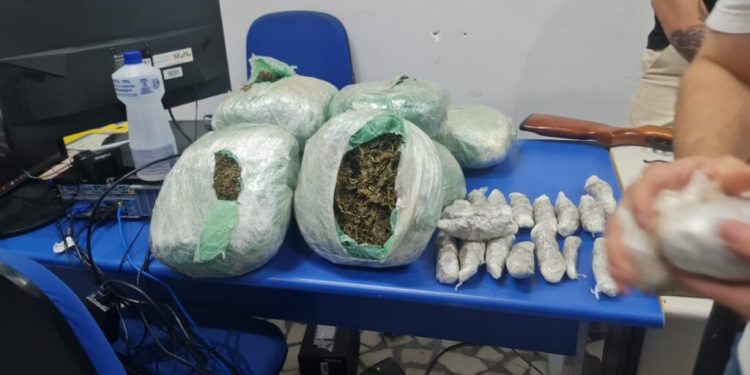 Polícia Civil apreende grande quantidade de drogas em Mossoró