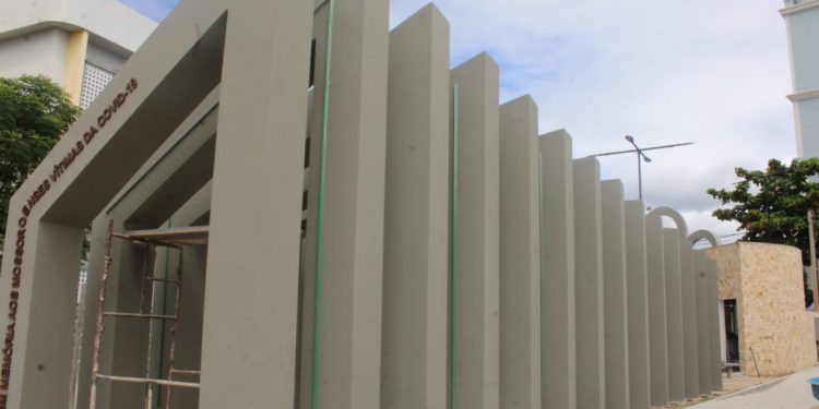 Memorial Covid em homenagem às vítimas da pandemia será inaugurado nesta quinta-feira (4)