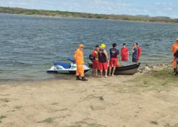 Bombeiros localizam corpo de subtenente na Barragem de Pau dos Ferros