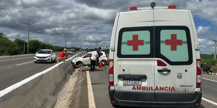 Acidentes marcam o fim de semana na região