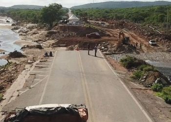 DNIT afirma que obra da ponte de Lajes está em execução