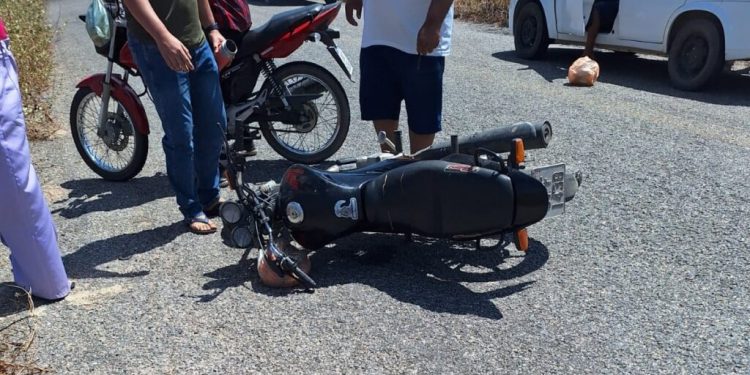 Motociclista é morto em Caraúbas e esposa grávida escapa sem ferimentos