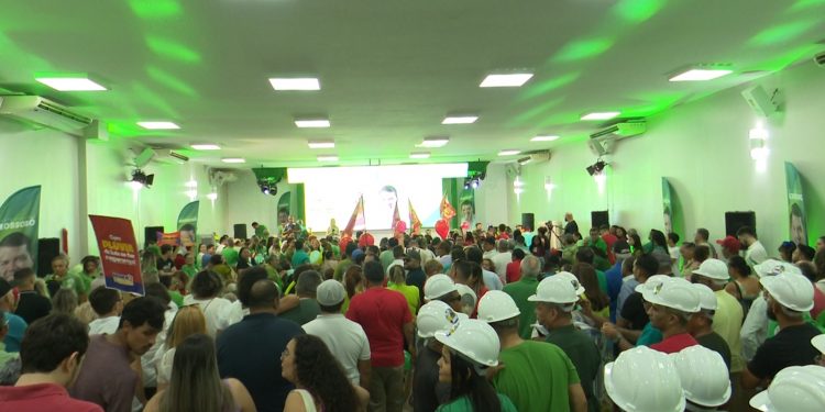Coligação Frente Ampla por Mossoró lança candidatura de Lawrence Amorim à Prefeitura