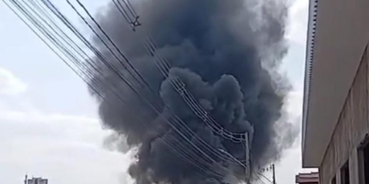 Incêndio atinge empresa de reciclagem em Mossoró