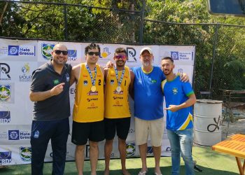 Mossoroense é campeão da 2ª etapa do Circuito Nacional de vôlei de praia de surdos