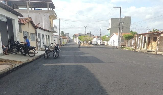 Codevasf investe R$ 1,4 milhão em recapeamento asfáltico de Passa e Fica