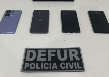 Policia recupera quatro celulares furtados durante o Mossoró Cidade Junina