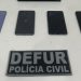 Policia recupera quatro celulares furtados durante o Mossoró Cidade Junina
