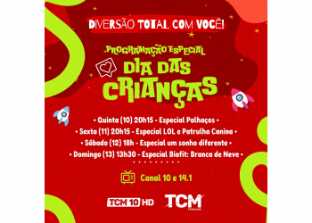 TCM celebra o Dia das Crianças com programação especial para o público infantil
