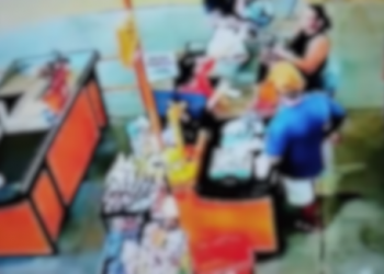 Câmera de segurança flagra agressão em supermercado de Mossoró