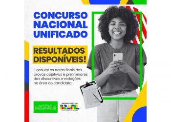 Concurso Público Nacional Unificado divulga gabaritos finais e notas das provas objetivas