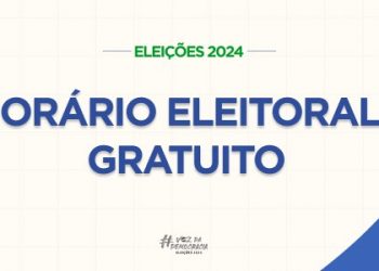 Hoje (3) é o último dia de propaganda eleitoral gratuita e comícios nas Eleições Municipais 2024