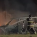 Incêndio destrói veículo em Mossoró