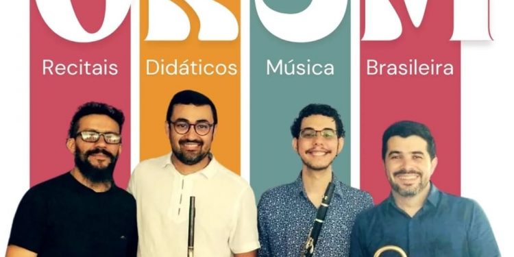 Quarteto Órum realiza concertos didáticos sobre música brasileira em escolas de Mossoró