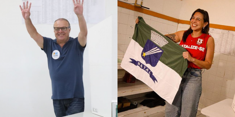 Paulinho Freire e Natália Bonavides farão segundo turno em Natal